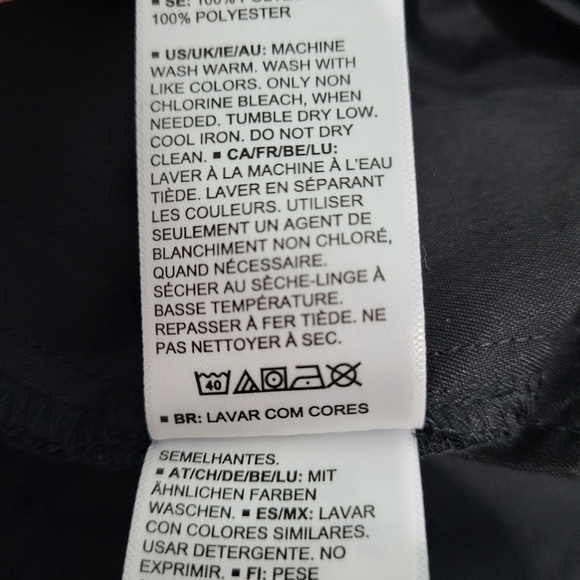 Amazon Essentials Men's Slim-Fit Black Chino Pant Size 34W28L - Picture 8 of 11